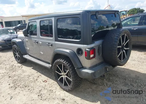 2019 Jeep Wrangler Unlimited Sport S 4X4 из США, поврежденный, VIN 1C4HJXDG1KW536262